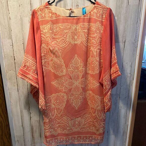 Dress by October sky unique sleeves size small - Picture 1 of 5